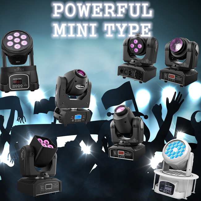 मिनी मूविंग हेड - छोटा शरीर शक्तिशाली कार्य