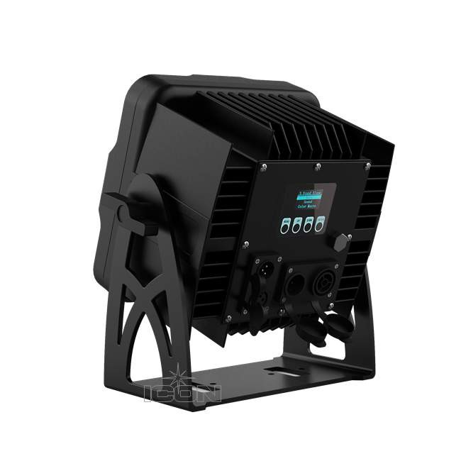 Hot Sale Color Lighting Projector Party DJ Disco KTV 120W RGBW 4in1 COB LED Washing Par Light